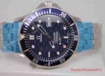 Replica Omega Seamaster James Bond SS Blue Watch 40mm - AAA Grade